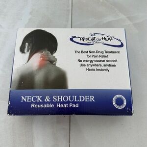 Repeat the Heat Neck & Shoulder Reusable Heat Pad Never Used